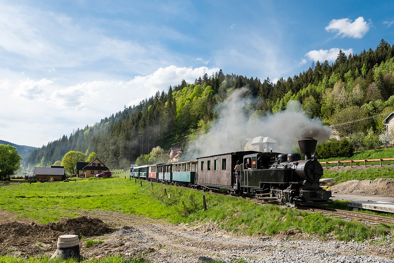 Čiernohorská železnica v Čiernom Balogu